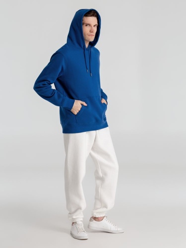 Толстовка с капюшоном унисекс King, ярко-синяя фото 11 Толстовка с капюшоном унисекс King, ярко-синяя фото 11