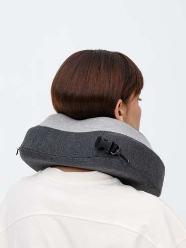 Дорожная подушка Piligrim, серая фото 5