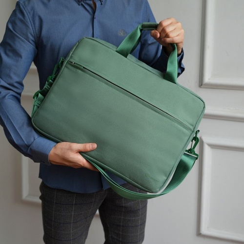 Cумка для ноутбука L215, зеленая фото 5 Cумка для ноутбука L215, зеленая фото 5