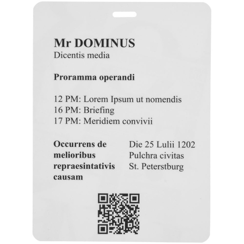 Бейдж с печатью на заказ, матовая ламинация фото 4 Бейдж с печатью на заказ, матовая ламинация фото 4