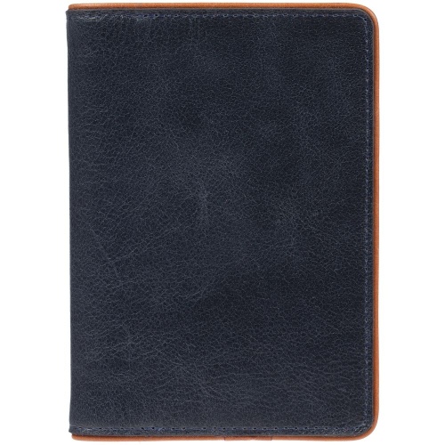 Обложка для паспорта Kalsa Palermo, синяя фото 6 Обложка для паспорта Kalsa Palermo, синяя фото 6