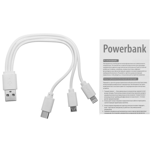 Аккумулятор с подсветкой markBright City, 10000 мАч, черный фото 11 Аккумулятор с подсветкой markBright City, 10000 мАч, черный фото 11