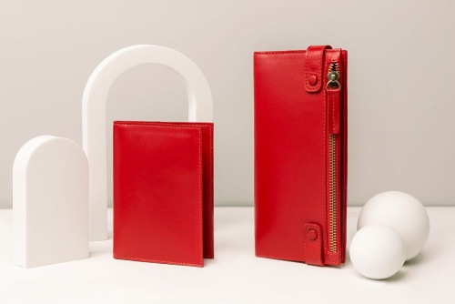 Обложка для паспорта Torretta, красная фото 7