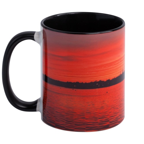 Кружка Promo Plus для сублимационной печати, черная фото 4 Кружка Promo Plus для сублимационной печати, черная фото 4