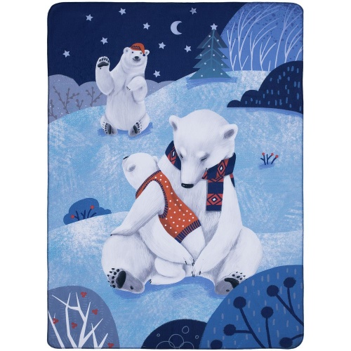 Флисовый плед Wintart Bear фото 2