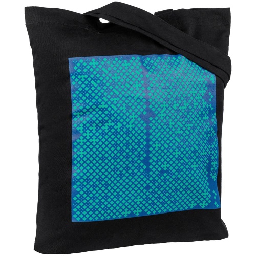 Холщовая сумка Big Data, черная фото 3 Холщовая сумка Big Data, черная фото 3