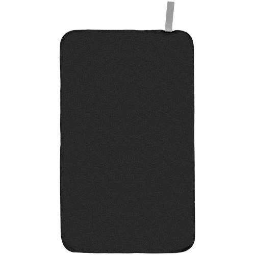 Спортивное полотенце Vigo Small, черное фото 5 Спортивное полотенце Vigo Small, черное фото 5