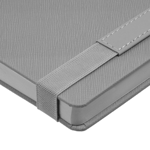 Ежедневник Peel, недатированный, серый фото 6