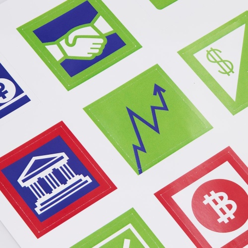 Стикерпак бумажный Industry, финансы фото 2