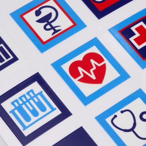 Стикерпак UV-DTF Industry, медицина фото 3 Стикерпак UV-DTF Industry, медицина фото 3