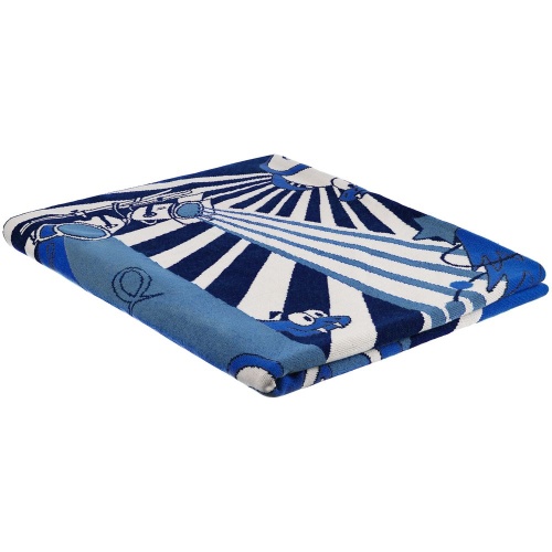 Плед Snake Your Body, синий фото 2