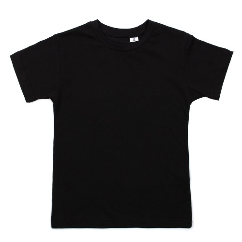 Футболка детская Simpler, черная Футболка детская Simpler, черная