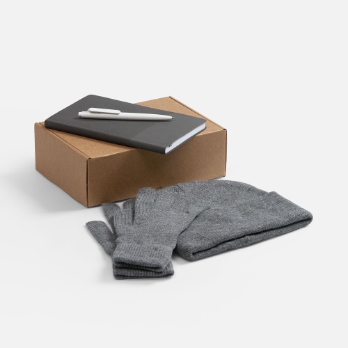 Набор Knit Warm, серый фото 2