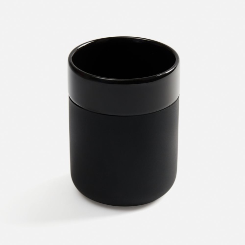 Кружка Nabo с силиконовым держателем, черная фото 2