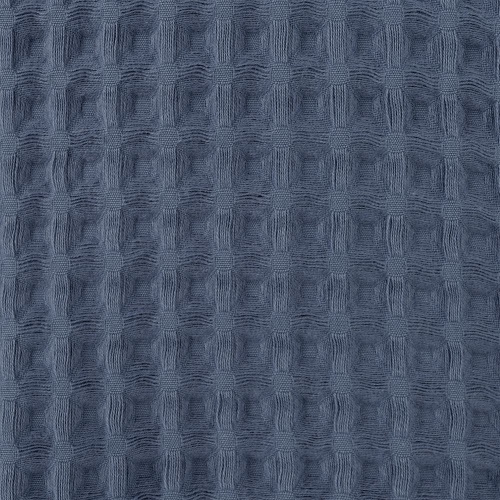 Халат вафельный мужской Boho Kimono, темно-синий (графит) фото 5