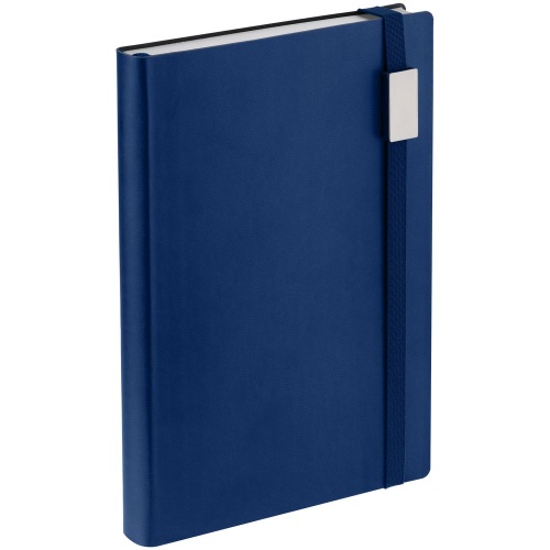 Ежедневник Vivian Metal, недатированный, синий фото 4