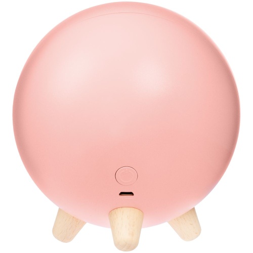 Беспроводная лампа-колонка Right Meow, розовая фото 7