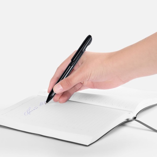 Ручка шариковая Evoxx Recycled, черная фото 3 Ручка шариковая Evoxx Recycled, черная фото 3