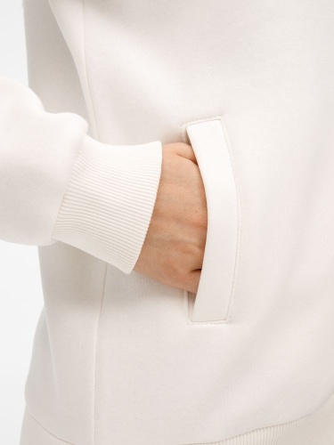 Бомбер унисекс AtmosWear, молочно-белый фото 4