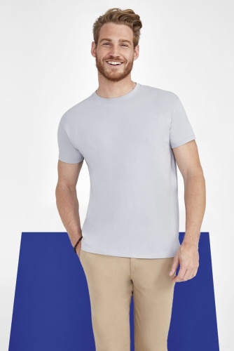 Футболка унисекс Regent 150, винтажный синий фото 5