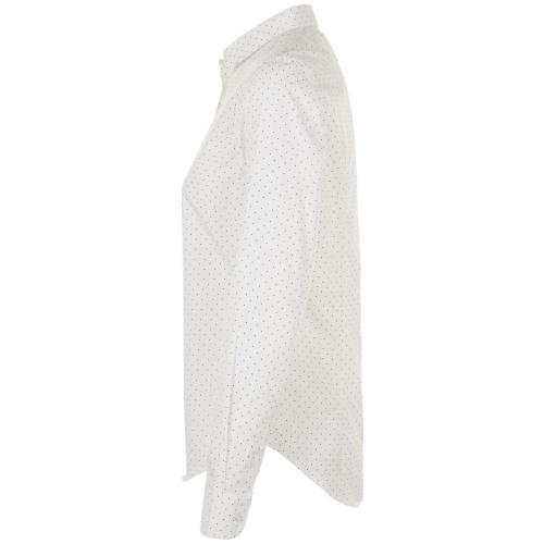 Рубашка женская Becker Women, белая с темно-синим фото 4 Рубашка женская Becker Women, белая с темно-синим фото 4