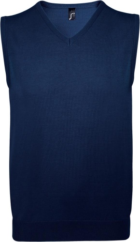 Жилет унисекс Gentlemen, темно-синий Жилет унисекс Gentlemen, темно-синий