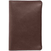 Обложка для паспорта Apache ver.2, темно-коричневая