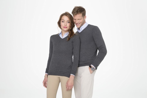 Пуловер мужской Glory Men, серый меланж фото 6 Пуловер мужской Glory Men, серый меланж фото 6