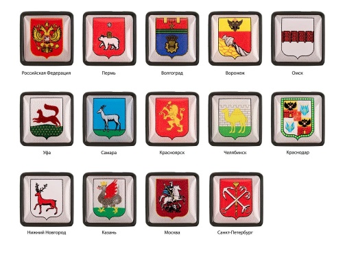 Шильдик на резинку с наклейкой «Омск», черный фото 2 Шильдик на резинку с наклейкой «Омск», черный фото 2