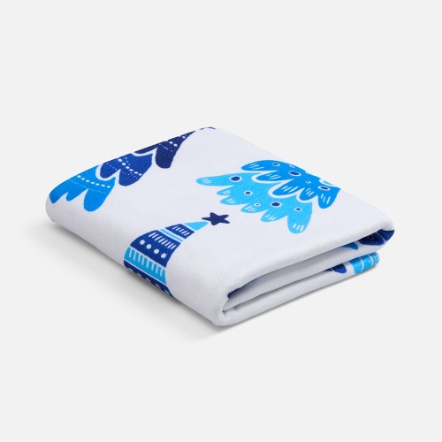 Флисовый плед Imaginario, синий фото 2 Флисовый плед Imaginario, синий фото 2