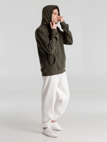 Толстовка с капюшоном унисекс King, хаки фото 6 Толстовка с капюшоном унисекс King, хаки фото 6