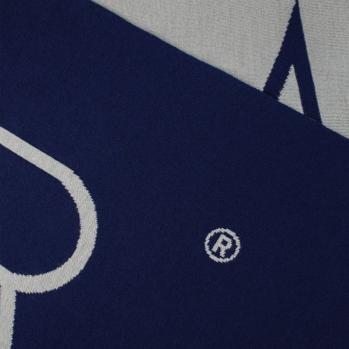 Шарф Bereg, серый с синим фото 6