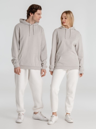 Толстовка с капюшоном унисекс Hoodie, дымчато-серая фото 17 Толстовка с капюшоном унисекс Hoodie, дымчато-серая фото 17