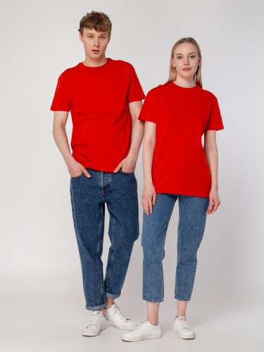 Футболка унисекс T-Bolka 160, красная фото 12