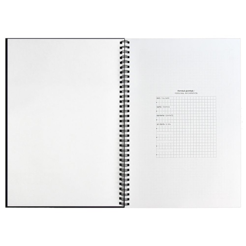 Ежедневник Notera Maxi, недатированный, черный фото 3 Ежедневник Notera Maxi, недатированный, черный фото 3