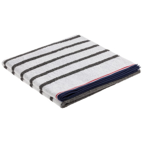 Полотенце Athleisure Strip Medium, белое Полотенце Athleisure Strip Medium, белое
