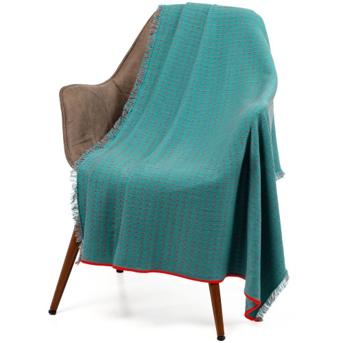 Плед Fringy, голубой Плед Fringy, голубой