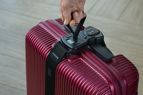 Багажный ремень с весами Bagremmen, черный фото 10