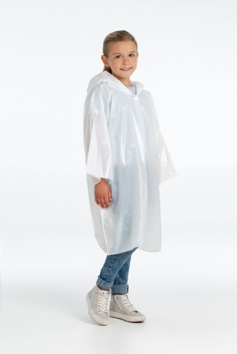 Дождевик-плащ детский BrightWay Kids, белый фото 6 Дождевик-плащ детский BrightWay Kids, белый фото 6