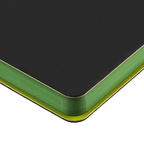 Ежедневник Flexpen Black, недатированный, черный с зеленым фото 8 Ежедневник Flexpen Black, недатированный, черный с зеленым фото 8