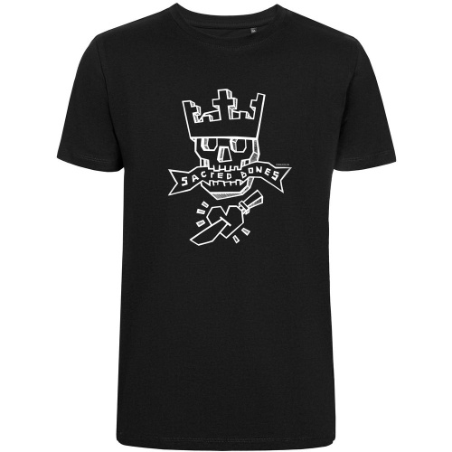 Футболка Sacred Bones, черная фото 3