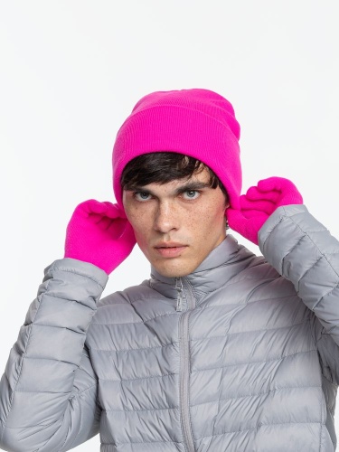Шапка Urban Flow, розовый неон фото 4 Шапка Urban Flow, розовый неон фото 4