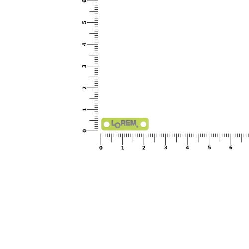 Шильдик металлический Alfa Liten, желтый неон фото 3 Шильдик металлический Alfa Liten, желтый неон фото 3