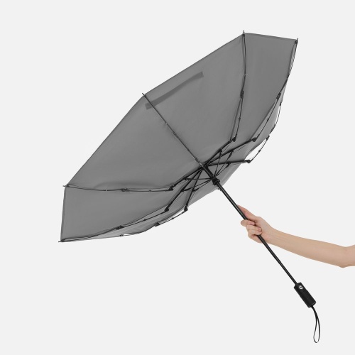 Зонт складной Tyre, серый фото 8 Зонт складной Tyre, серый фото 8