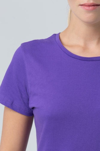 Футболка женская Miss 150, темно-фиолетовая фото 8