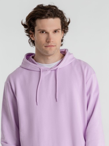 Толстовка с капюшоном унисекс Hoodie, сиреневая фото 9 Толстовка с капюшоном унисекс Hoodie, сиреневая фото 9