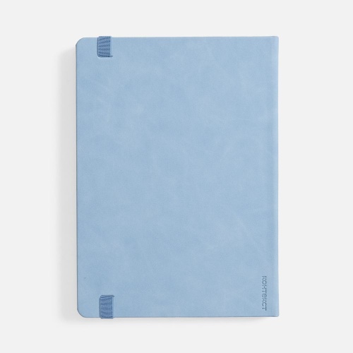 Ежедневник Urban Metal, недатированный, голубой фото 2 Ежедневник Urban Metal, недатированный, голубой фото 2