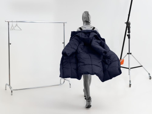 Пуховик унисекс Kapsula, черный фото 7 Пуховик унисекс Kapsula, черный фото 7