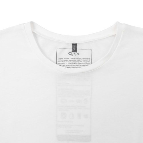 Футболка оверсайз «Чистая соль», молочно-белая фото 4