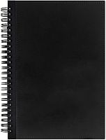 Ежедневник Notera Maxi, недатированный, черный